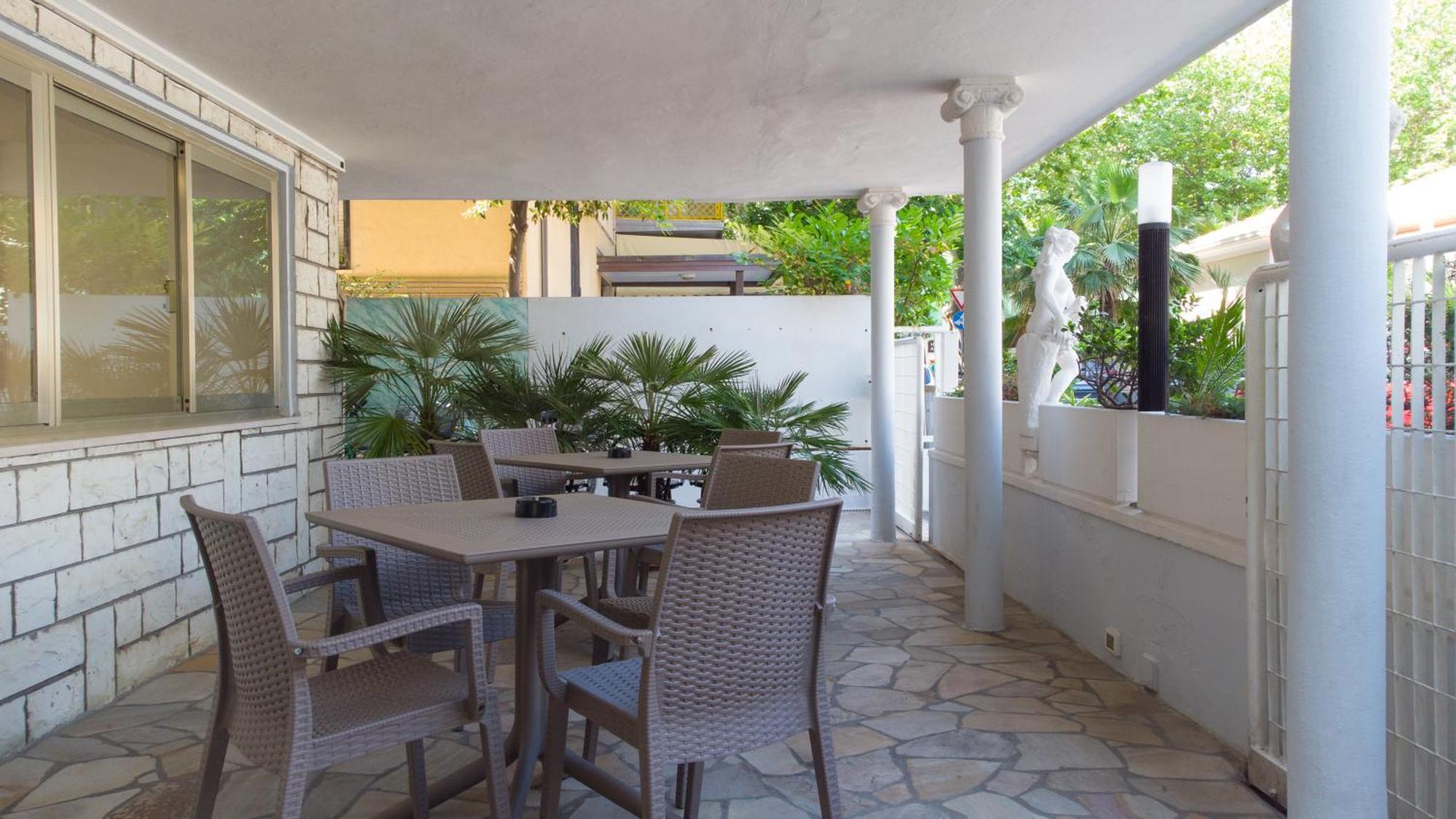 Hotel Sans Souci Rimini Exterior foto