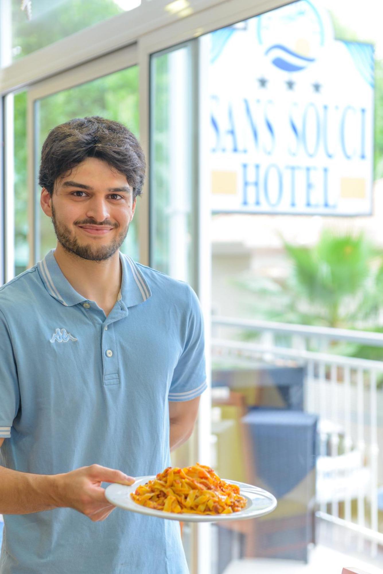 Hotel Sans Souci Rimini Exterior foto